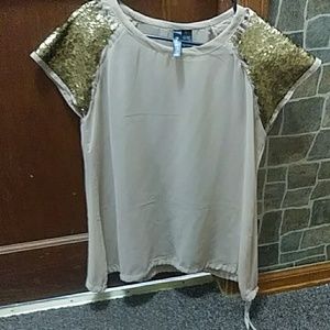 Sheer after party blouse